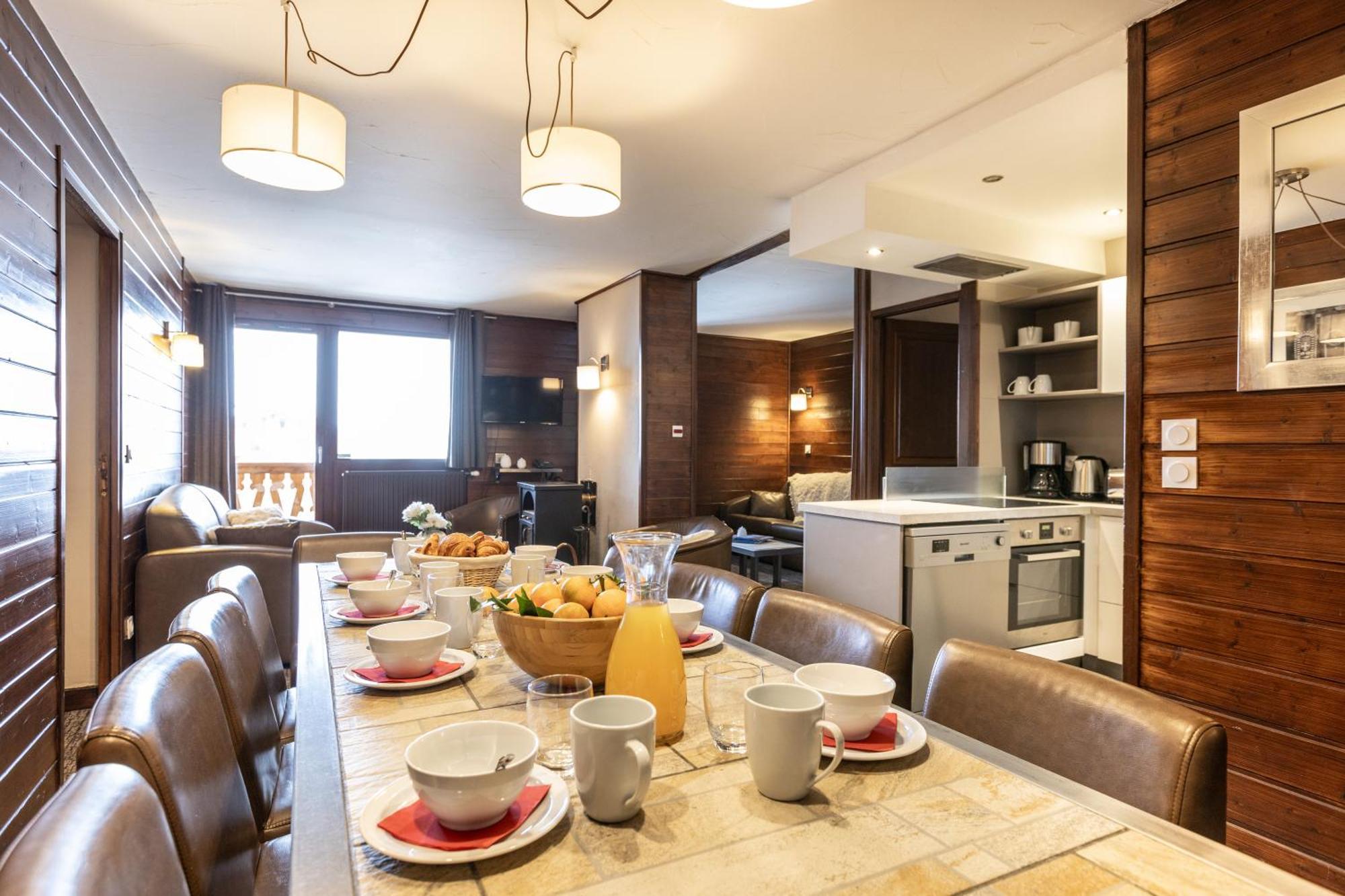 Chalet Val 2400 Val Thorens Buitenkant foto